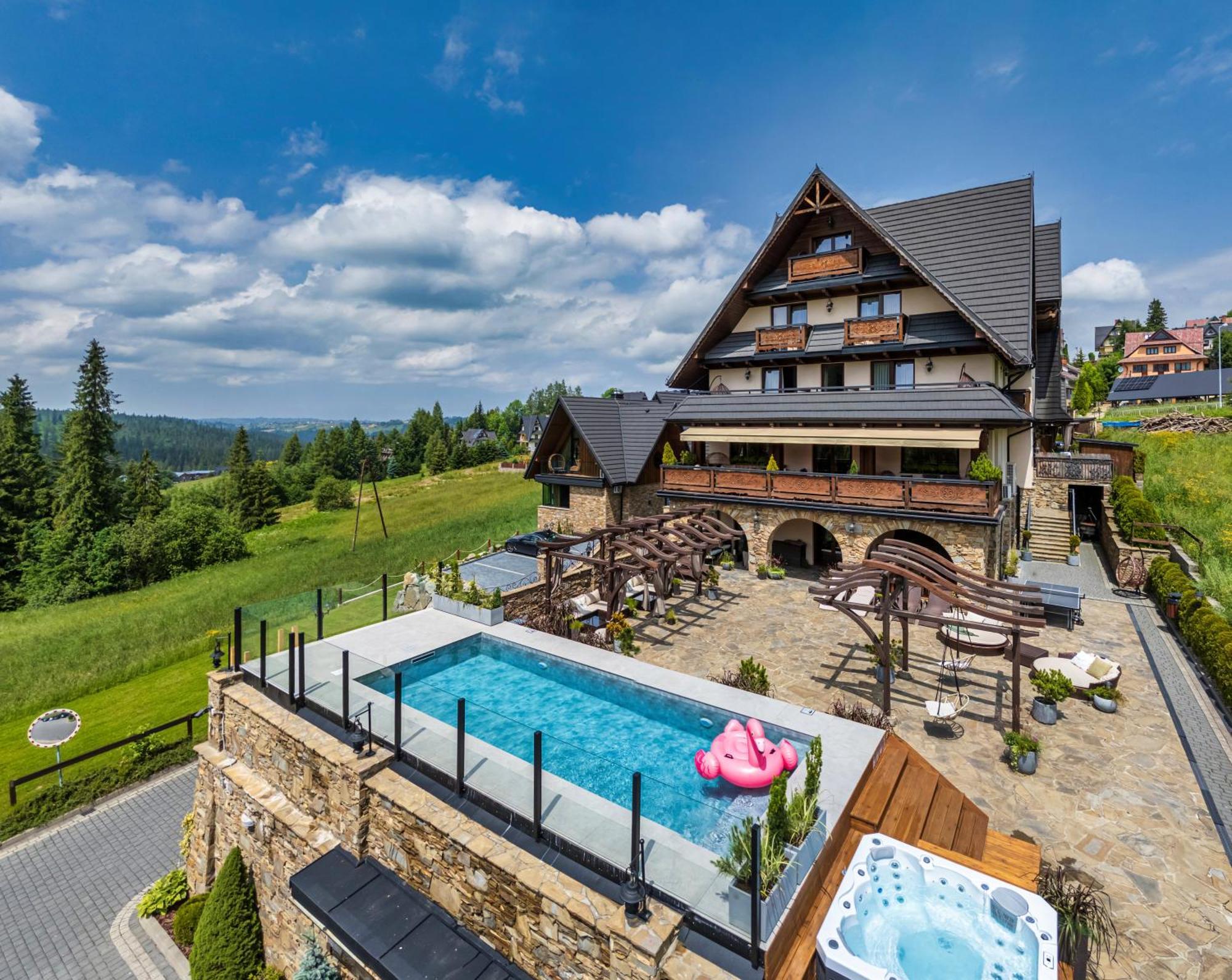 Pensjonat Orlik Mountain Resort&Spa Bukowina Tatrzańska Exteriör bild